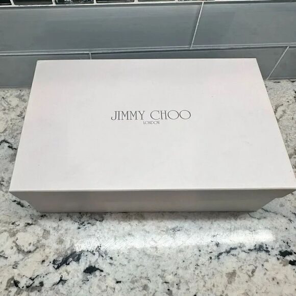 Jimmy Choo Gold Brushed Ballet Flats with Box and Dust bag Size 5 - Picture 11 of 11